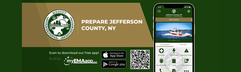 Download the Prepare Jefferson County, NY app today.